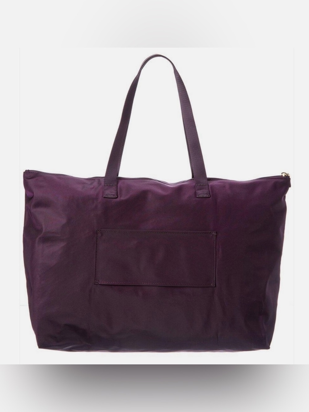 NEW TUMI Voyageur JUST IN CASE Packable 21.5” Tote Bag - BLACKBERRY PURPLE - Picture 2 of 4
